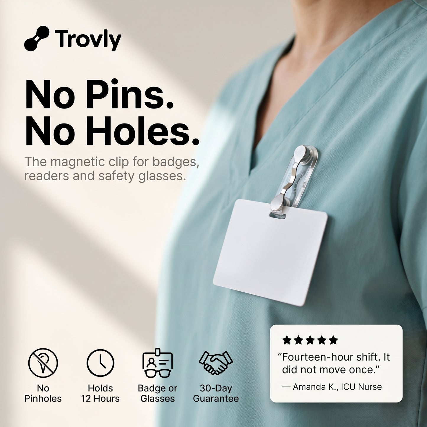 Trovly MagClip - Magnetic Holder